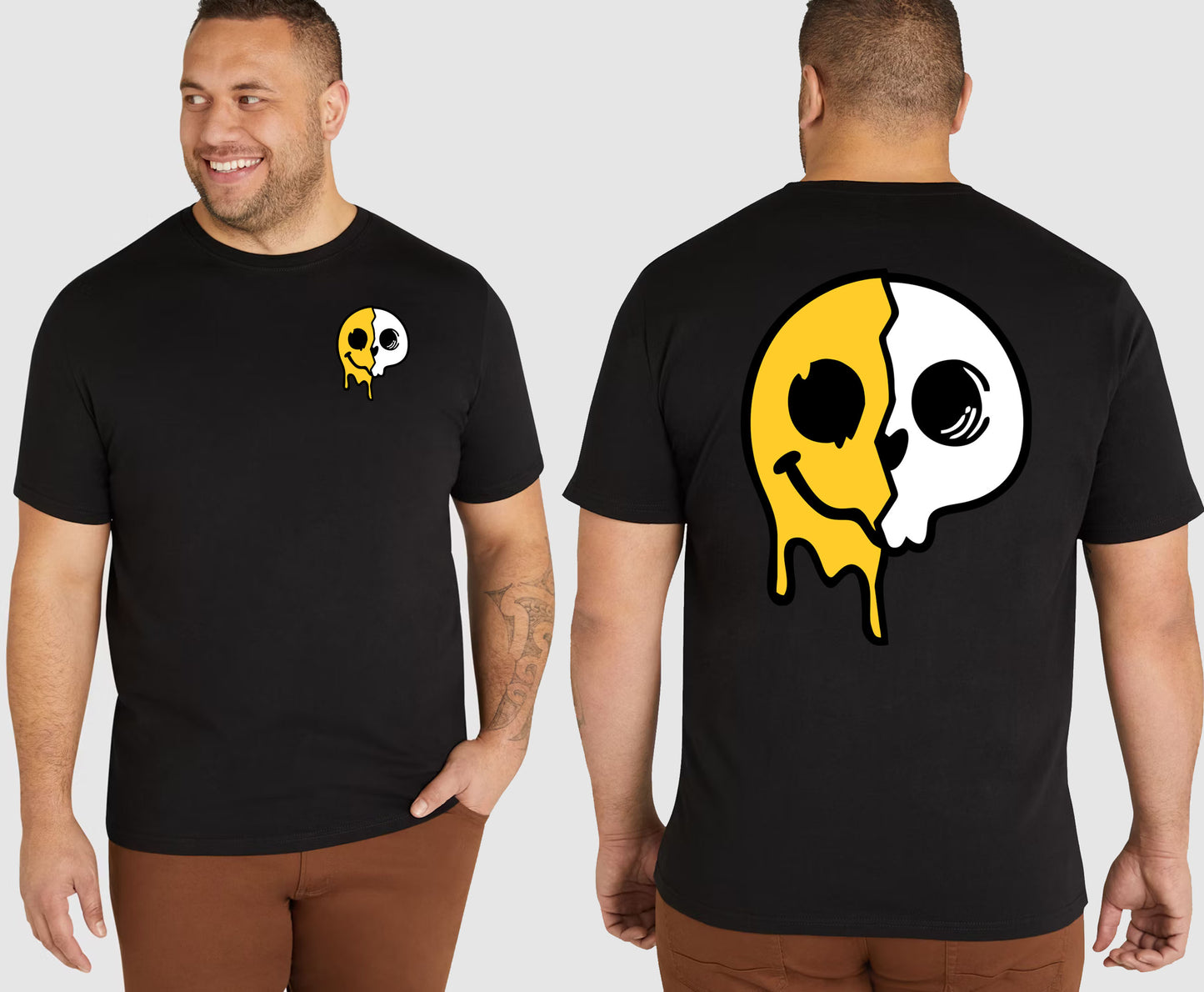 MELTING SKULL KING SIZE T-SHIRT | SAINT SINNER STREETWEAR