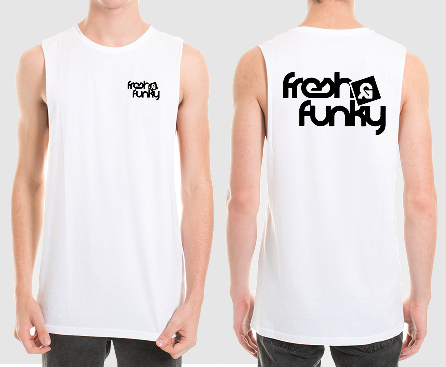 FRESH & FUNKY MUSCLE TEE | SAINT SINNER STREETWEAR