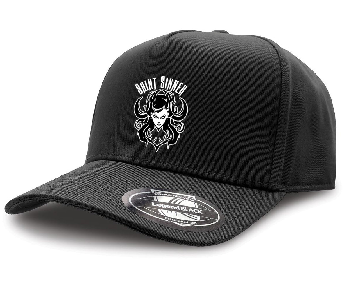 GOTH GIRL A FRAME CAP 6 COLOURWAYS