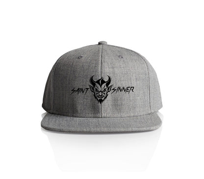 DEVIL FLAT PEAK SNAPBACK HAT 3 COLOURWAYS
