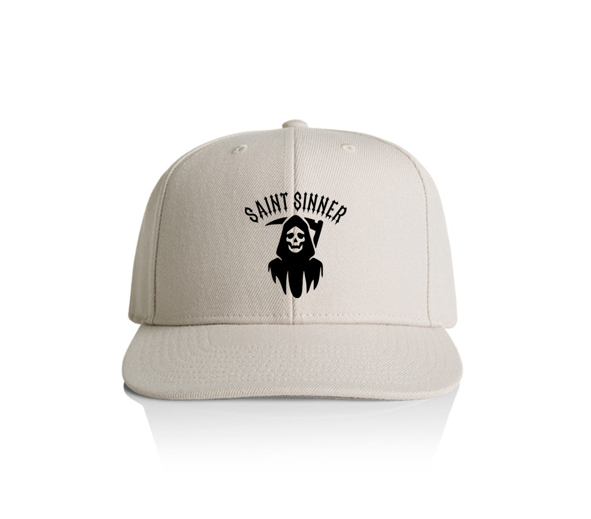 REAPER FLAT PEAK SNAPBACK HAT 3 COLOURWAYS