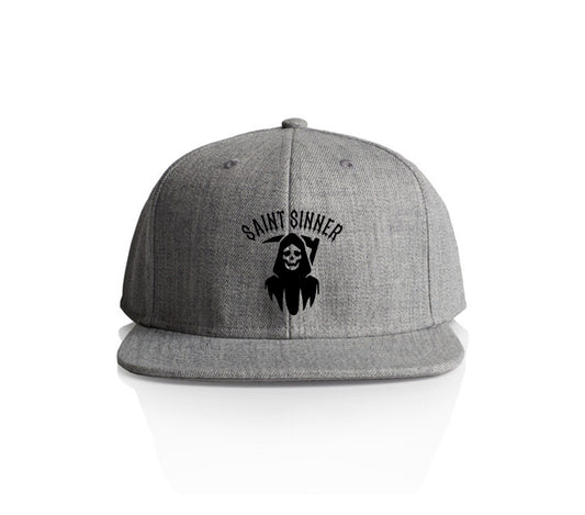 REAPER FLAT PEAK SNAPBACK HAT 3 COLOURWAYS