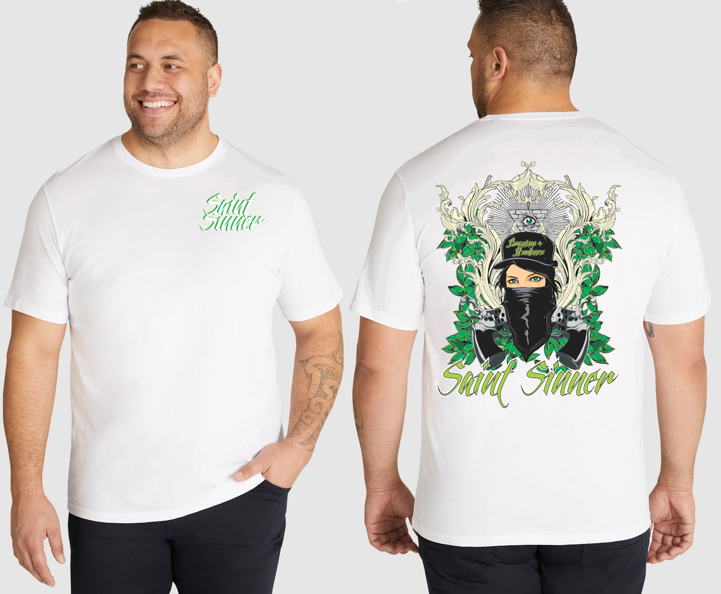 BANDANA KING SIZE T-SHIRT | SAINT SINNER STREETWEAR