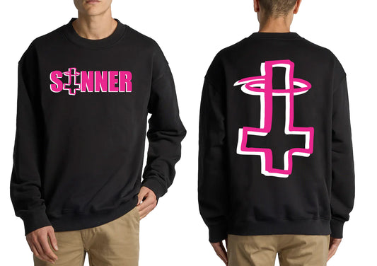 SINNER CREW NECK JUMPER | SAINT SINNER STREETWEAR