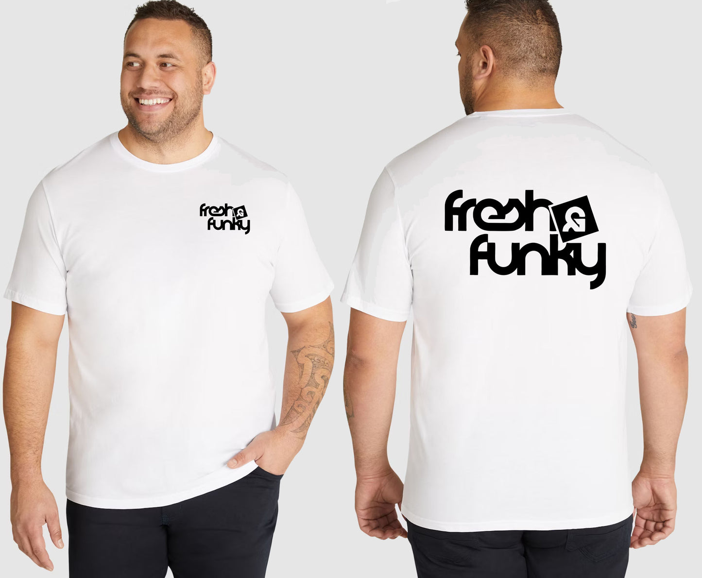 FRESH & FUNKY KING SIZE T-SHIRT | SAINT SINNER STREETWEAR