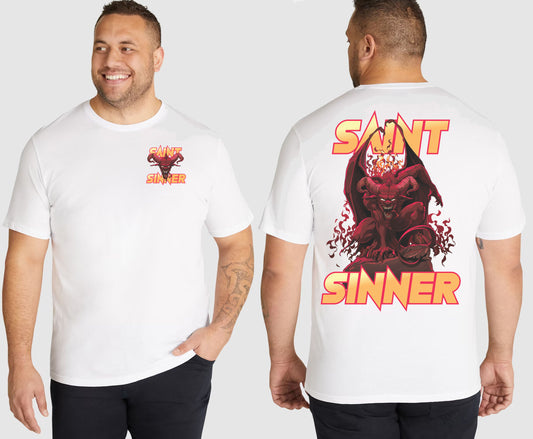 LUCIFER KING SIZE T-SHIRT | SAINT SINNER STREETWEAR