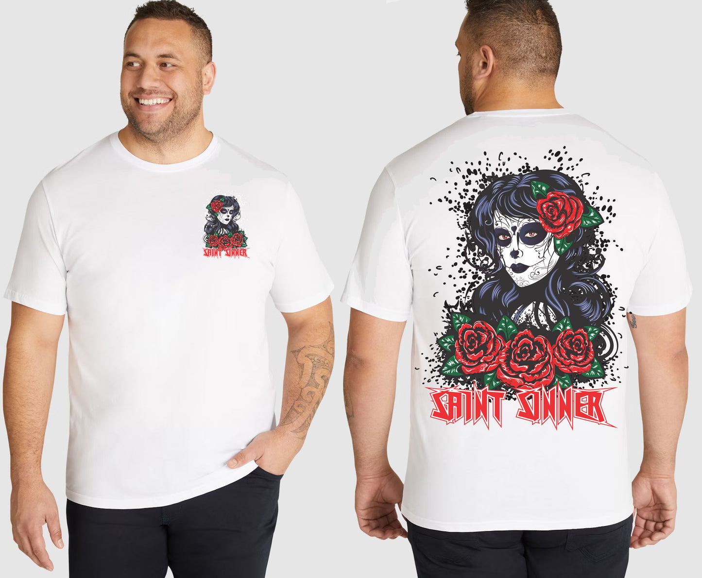 MUERTA KING SIZE T-SHIRT | SAINT SINNER STREETWEAR