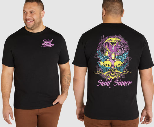 SERPENT KING SIZE T-SHIRT | SAINT SINNER STREETWEAR