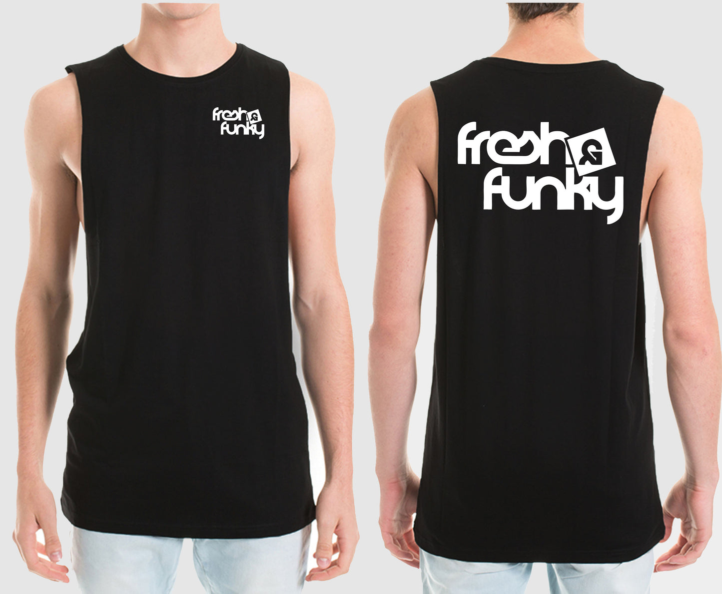 FRESH & FUNKY MUSCLE TEE | SAINT SINNER STREETWEAR