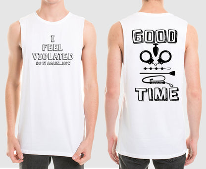 GOOD TIMES MUSCLE TEE | SAINT SINNER STREETWEAR