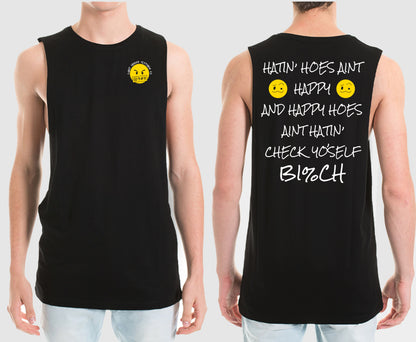 HATIN HOES MUSCLE TEE | SAINT SINNER STREETWEAR