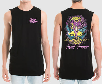 SERPENT MUSCLE TEE | SAINT SINNER STREETWEAR