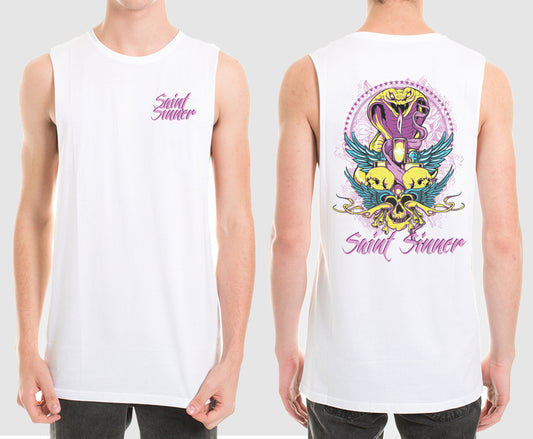 SERPENT MUSCLE TEE | SAINT SINNER STREETWEAR