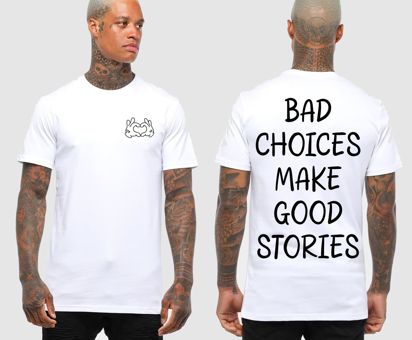 BAD CHOICES TSHIRT | SAINT SINNER STREETWEAR
