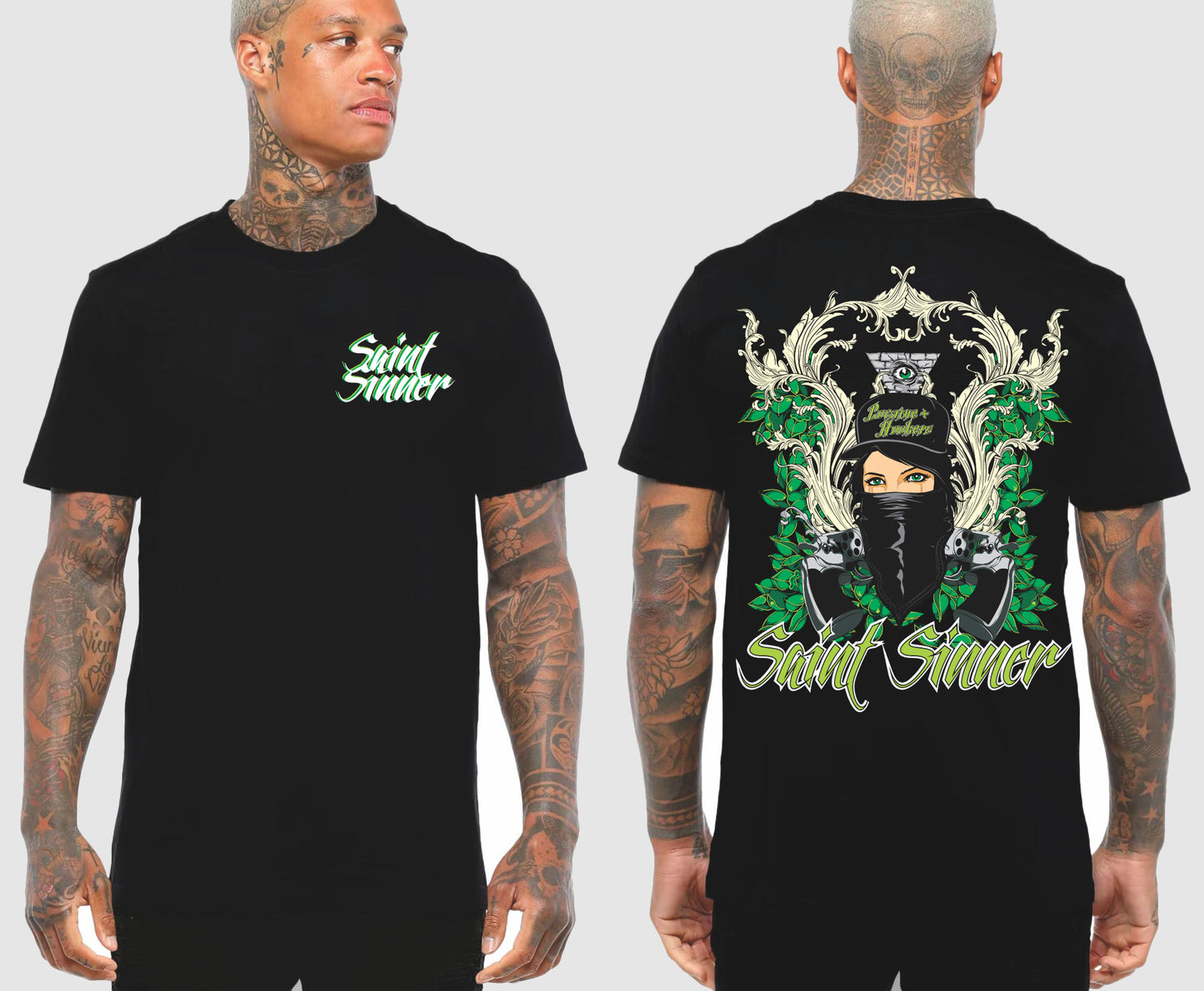 BANDANA TSHIRT | SAINT SINNER STREETWEAR