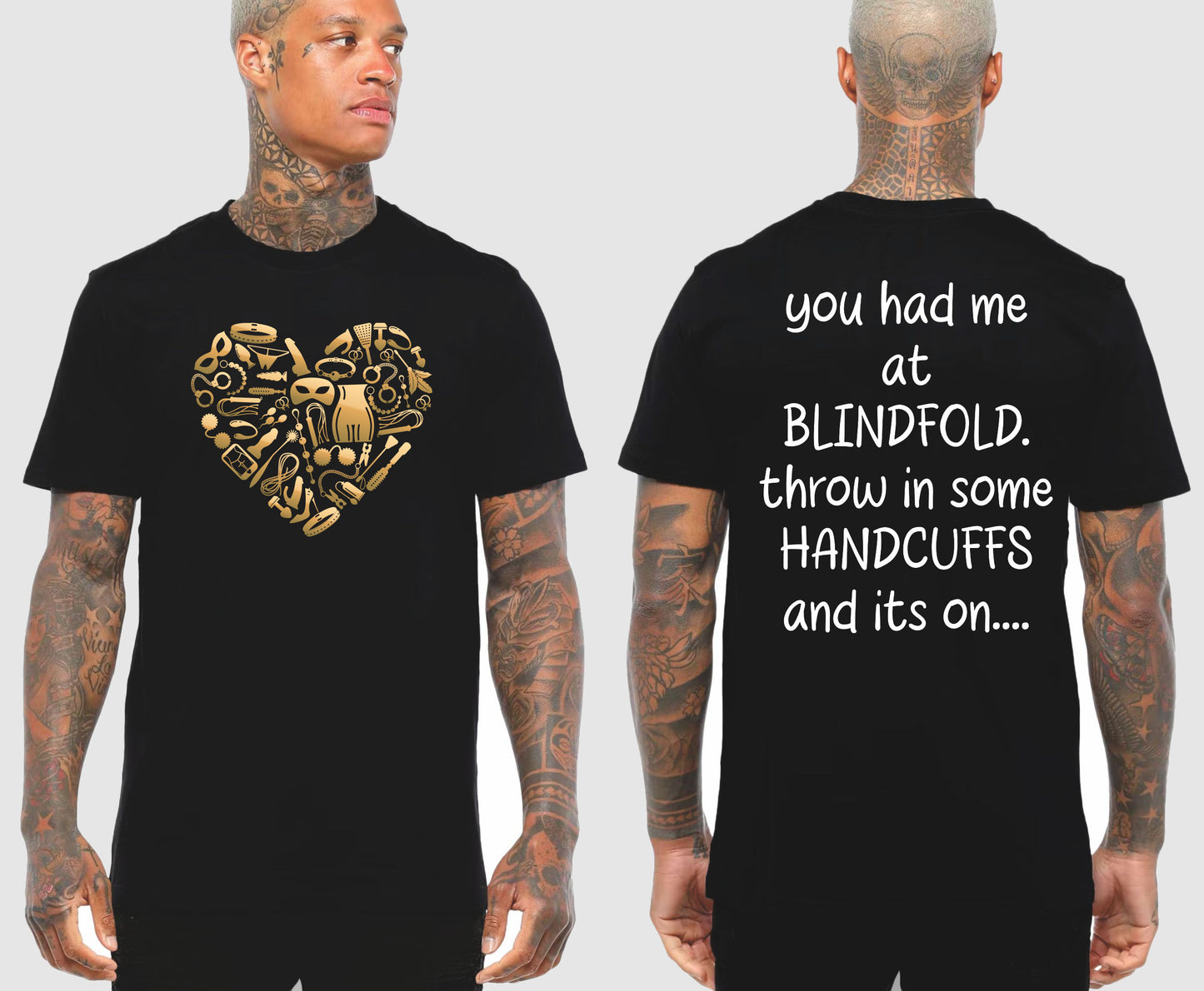 BLINDFOLD TSHIRT | SAINT SINNER STREETWEAR
