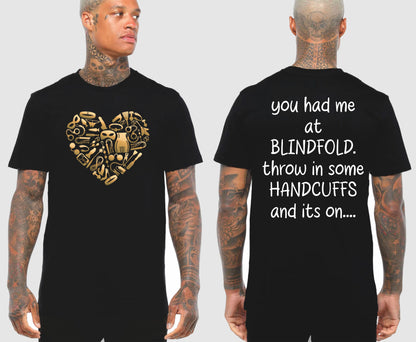 BLINDFOLD TSHIRT | SAINT SINNER STREETWEAR