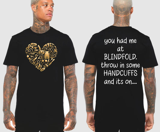 BLINDFOLD TSHIRT | SAINT SINNER STREETWEAR