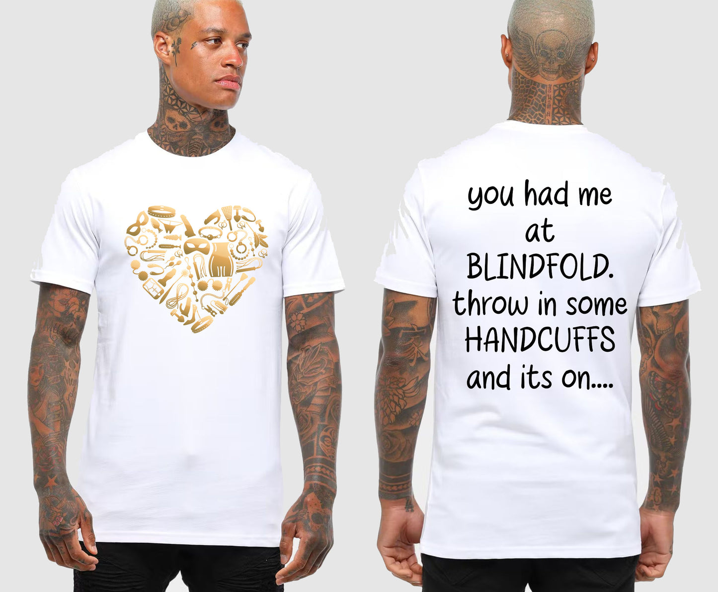 BLINDFOLD TSHIRT | SAINT SINNER STREETWEAR