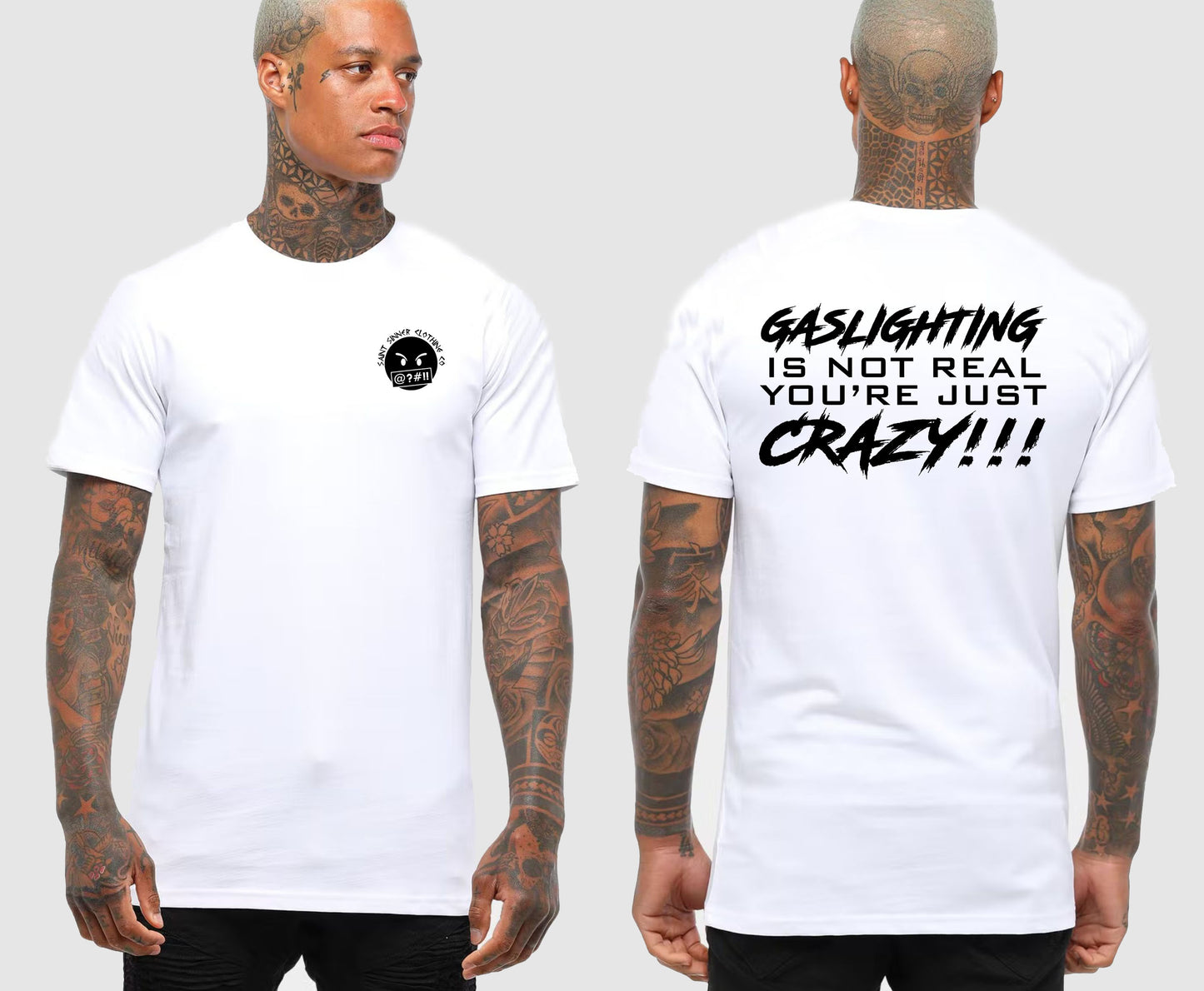 GASLIGHTING TSHIRT | SAINT SINNER STREETWEAR