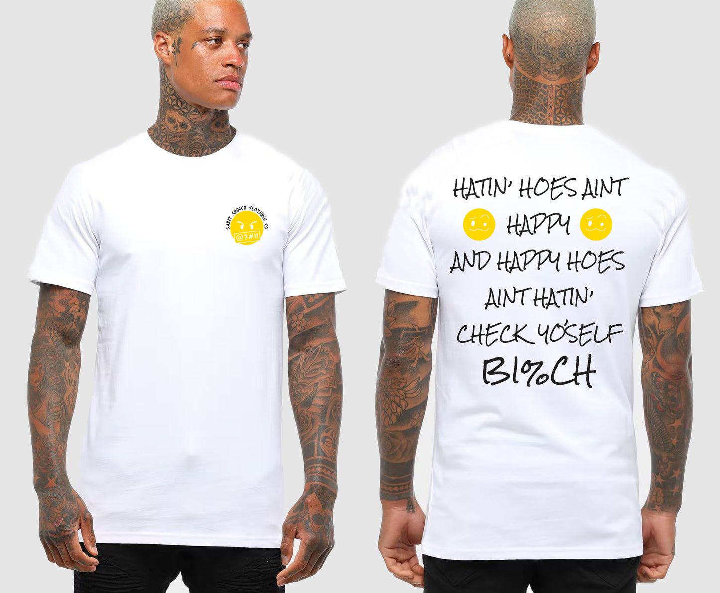 HATIN HOES TSHIRT | SAINT SINNER STREETWEAR