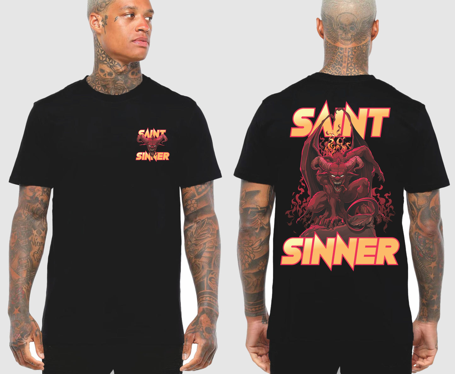 LUCIFER TSHIRT | SAINT SINNER STREETWEAR