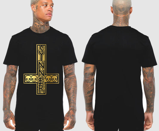 SINNER CROSS TSHIRT | SAINT SINNER STREETWEAR