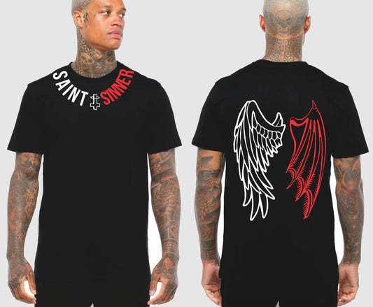 WINGS TSHIRT | SAINT SINNER STREETWEAR