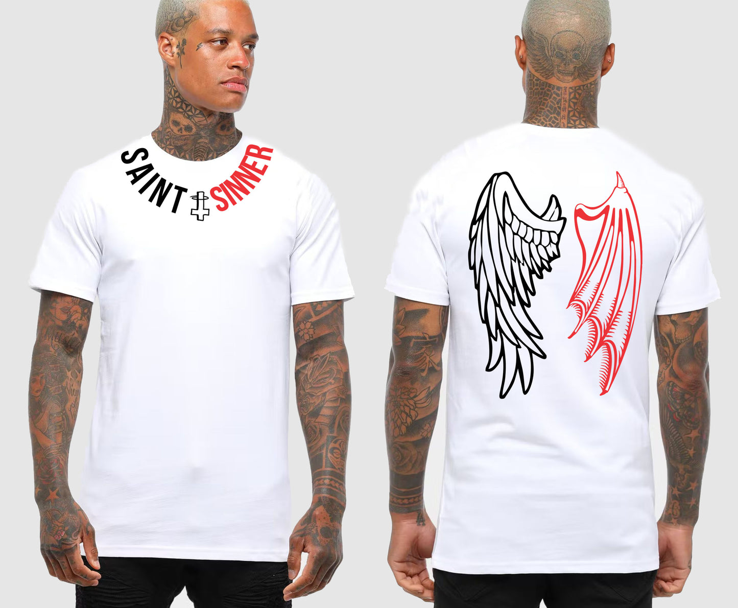 WINGS TSHIRT | SAINT SINNER STREETWEAR