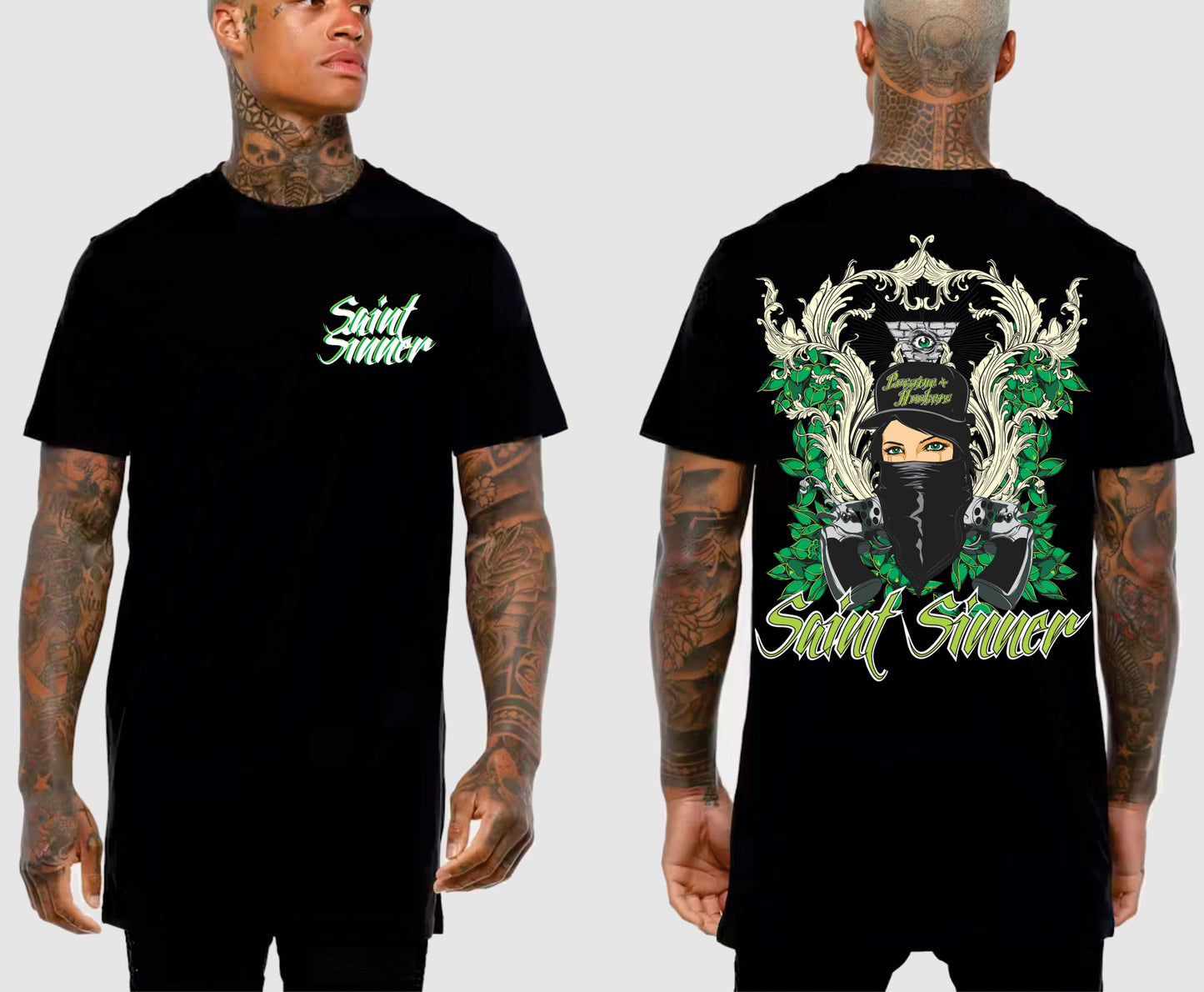 BANDANA TALL TEE | SAINT SINNER STREETWEAR