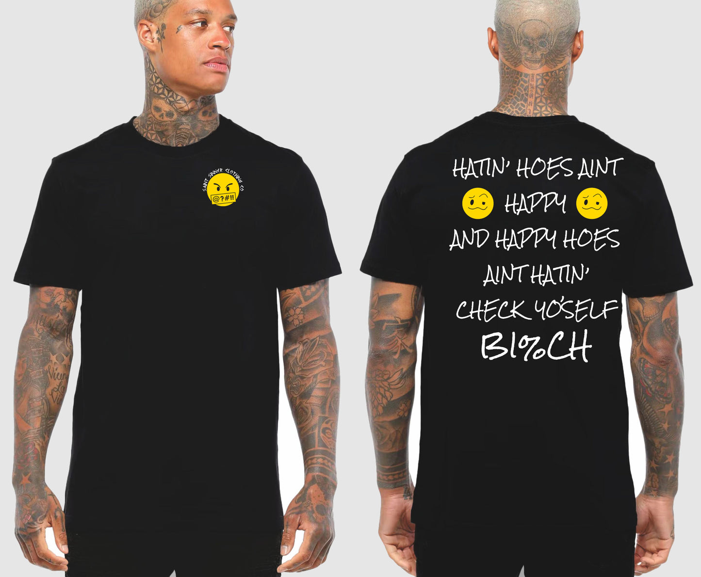 HATIN HOES TALL TEE | SAINT SINNER STREETWEAR