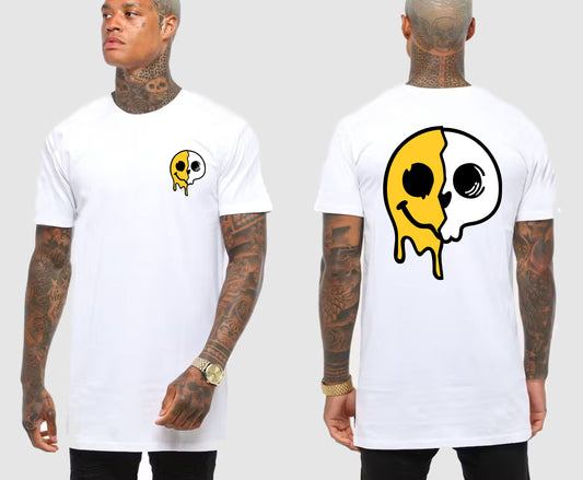 MELTING SKULL TALL TEE | SAINT SINNER STREETWEAR
