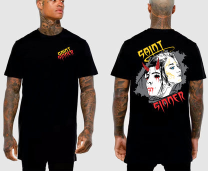 SAINT SINNER FACES TALL TEE | SAINT SINNER STREETWEAR